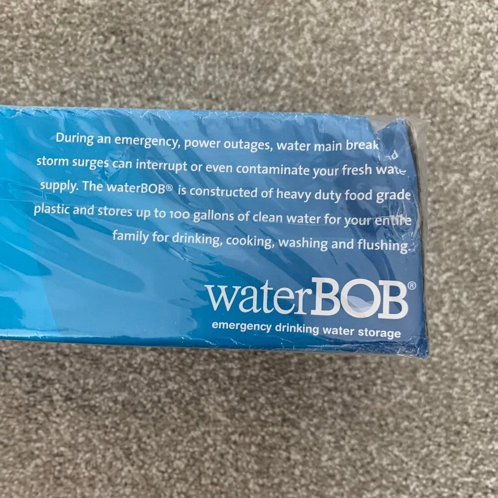 NEW WaterBOB Emergency Drinking Water Container